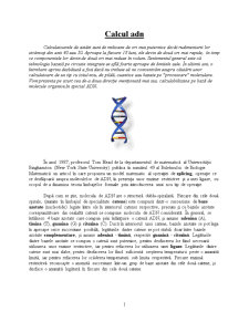 Calcul ADN - Pagina 1