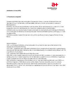 Gestiunea financiară a SC Antibiotice SA Iași 2005-2007 - Pagina 3