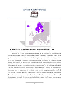Tehnici de vânzări - servicii turistice Europa - Pagina 1