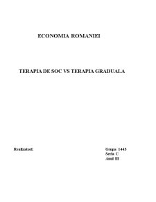 Economia României - Pagina 1