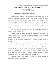 Feed-back-UL în Comunicarea Interpersonală - Pagina 3