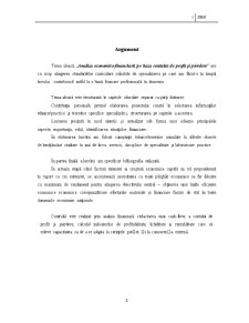 Analiza economico-financiară pe baza contului de profit și pierdere la SNTGN Transgaz SA Mediaș - Pagina 2