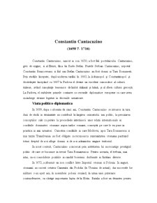 Constantin Cantacuzino - Pagina 1