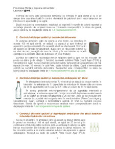 Controlul stării de igienă a ambalajelor metalice și din sticlă - Pagina 2