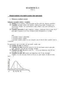 Măsuri Statistice Descriptive pentru Date Univariate - Pagina 1