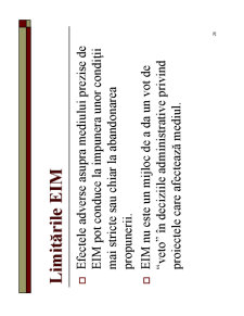 Evaluarea Impactului asupra Mediului - Pagina 26