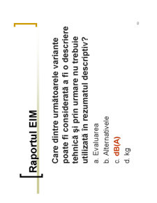 Evaluarea Impactului asupra Mediului - Pagina 249