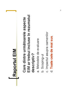 Evaluarea Impactului asupra Mediului - Pagina 250
