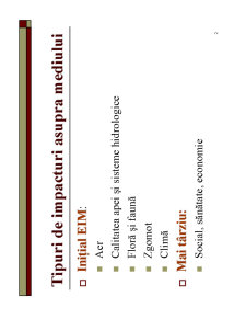 Evaluarea Impactului asupra Mediului - Pagina 516