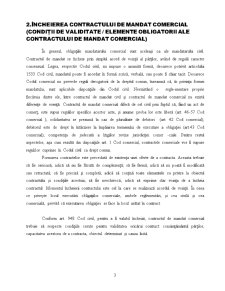 Contractul de Mandat Comercial - Pagina 3