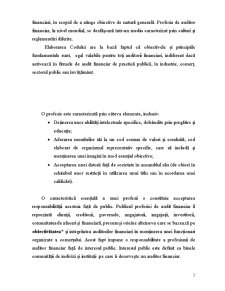 Codul Privind Conduita Etică a Auditorilor Financiari - Pagina 3