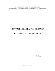 Sistemul Contabil American - Pagina 3