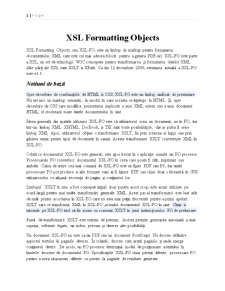 XSL Formatting Objects - Pagina 1