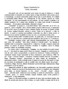 Despre Pastelurile lui Vasile Alcsandri - Pagina 1