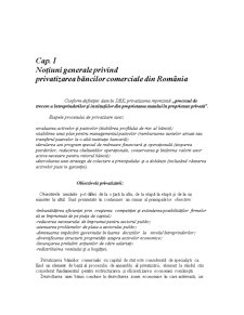Privatizarea Bancară în România - Pagina 3
