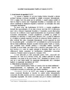 Acordul General pentru Tarife și Comerț - Pagina 1