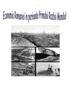 Economia României în timpul primului război mondial - Pagina 1