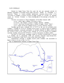 Descrierea sistemului de irigații Terasa Viziru - Pagina 1
