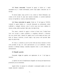 Contractul de agenție comercială - Pagina 5