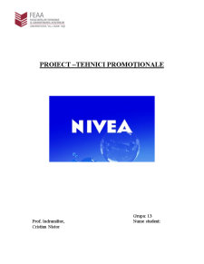 Tehnici promoționale - Nivea - Pagina 5