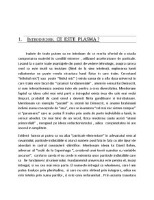 Analogii în Descrierea Plasmei Clasice și a Plasmei de Quarci și Gluoni - Pagina 3