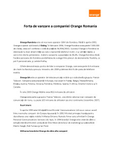 Forța de vânzare a companiei Orange România - Pagina 3