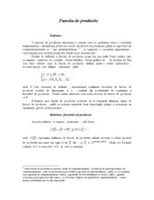Producția - generalități și funcție - Pagina 1