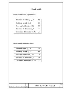 Calculul Etajelor de Amplificare după Tensiune și Putere - Pagina 2