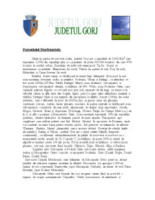 Potențialul turistic al județului Gorj - Pagina 1