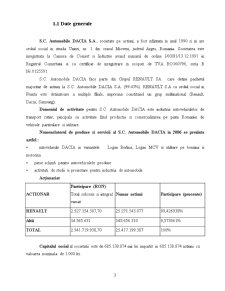 Proiect Economic SC Automobile Dacia SA - Pagina 3