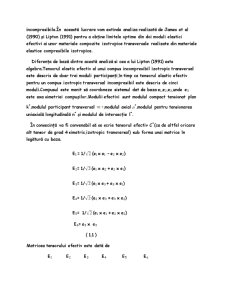 Comportamentul Compușilor Elastici în Simetria Izotropică Transversală - Pagina 2