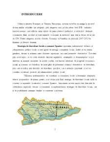 Contribuția la strategia de dezvoltare durabilă a comunei Spantov, Județul Călărași - Pagina 2
