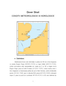 Dover strait - condiții meteorologice și hidrologice - Pagina 1