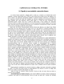 Contractul Futures - Definire Caracteristici, Utilitate - Pagina 4
