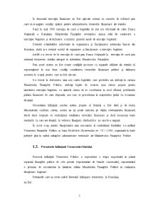 Organizarea și funcționarea trezoreriei statului român - Pagina 5
