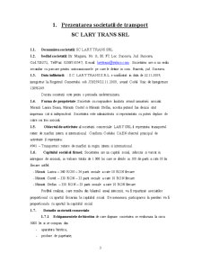 Strategii investiționale în afaceri - SC Lary Trans SRL - Pagina 3