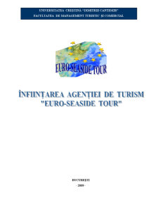 Înființarea agenției de turism euro-seaside tour - Pagina 1