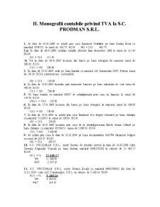 Monografii Contabile Privind TVA la SC Prodman SRL - Pagina 5