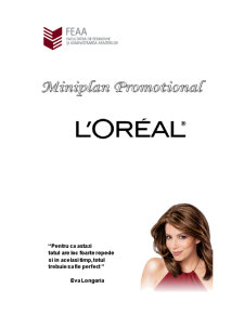Miniplan promoțional - L`Oreal - Pagina 1