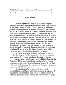 Analiza Echilibrului Bugetar în România - Pagina 2