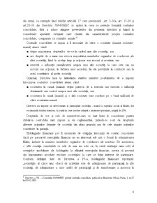 Reglementari Privind Consolidarea Conturilor in Romania - Trecut, Prezent si Perspective - Pagina 4