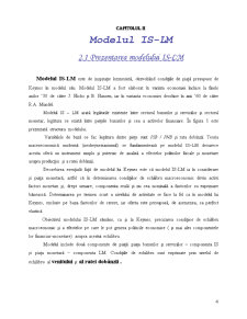 Modelul IS/ LM - Pagina 4