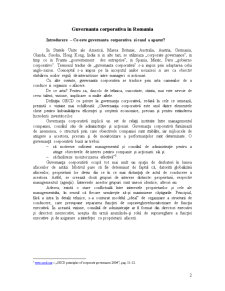 Guvernanța corporativă în România - Pagina 3