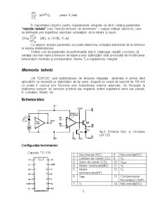 Stabilizator de Tensiune cu Circuit Integrat LM723C - Pagina 3