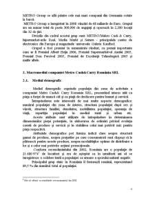 Metro Cash&Carry România SRL - Pagina 4