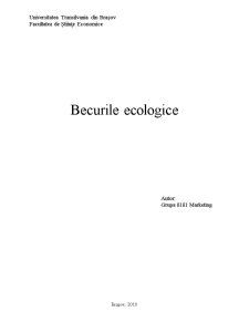 Becurile Ecologice - Pagina 1