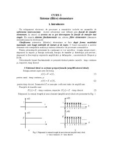 Analiza si Sinteza Circuitelor si Sistemelor - Pagina 1