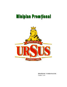 Miniplan promoțional Ursus - Pagina 1