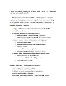 Managementul Serviciilor în Cadrul Firmei Lori SRL - Pagina 3