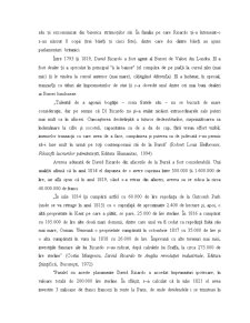 Importanța lui David Ricardo în Istoria Gândirii Economice - Pagina 5
